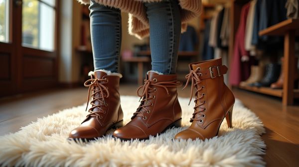 Les bottines pour filles allient confort et style avec originalité